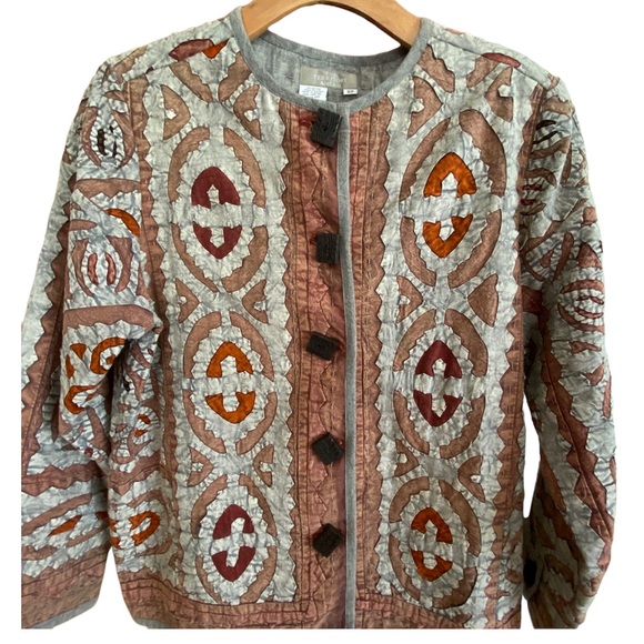 THE TERRITORY AHEAD Button Front Quilted Jacket Size SP - Picture 2 of 8